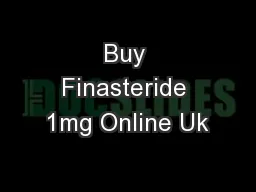 Buy Finasteride 1mg Online Uk