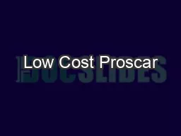Low Cost Proscar
