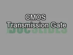CMOS Transmission Gate