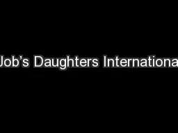 Job’s Daughters International