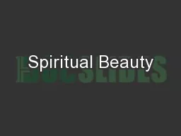 Spiritual Beauty