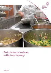 Pest control procedures in the food industry