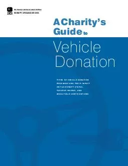 GPO   PM Page c A Charitys Guide to Types of vehicle donation programs and their impact