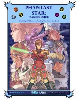 	\n\r\n A Tabletop RPG Based on Phantasy Star