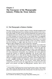 PDF-Chapter2TheEmergenceofthePhonographicIndustryWithintheMusicIndustry2.1 thumbnail