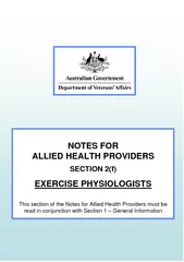 NOTES FOR EXERCISE PHYSIOLOGISTS  May 2015