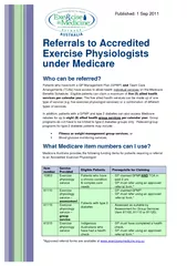 Referrals to Accredited
