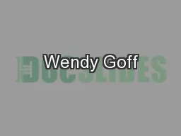 Wendy Goff
