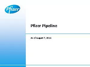 Pfizer Pipeline