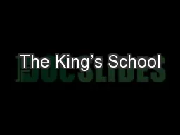 The King’s School