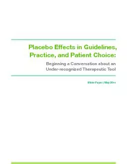 Fund research to better understand these aspects of the placebo effect