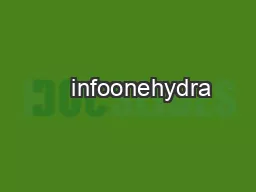     infoonehydra