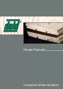 Planed Products