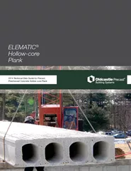 ELEMATIC2014 Technical Data Guide for Precast, Prestressed Concrete Ho