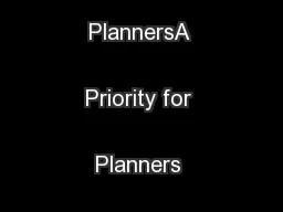 A Just Code of Ethics for PlannersA Priority for Planners Network
...