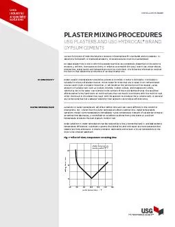 Successful mixing of industrial plasters requires following specific s