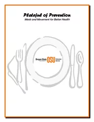 Plateful of Prevention Meals and Movement for Better Health