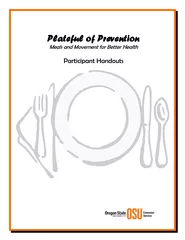 Plateful of Prevention Meals and Movement for Better Health  Participa