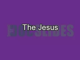 PPT-The Jesus