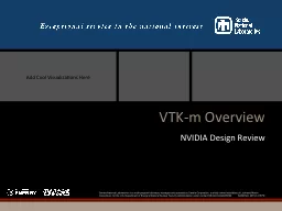 VTK-m Overview
