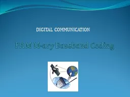 PAM M-ary Baseband Coding