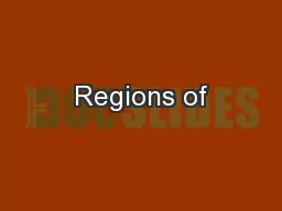 Regions of