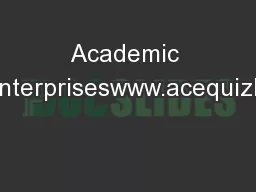 Academic Competition Enterpriseswww.acequizbowlcamp.com
