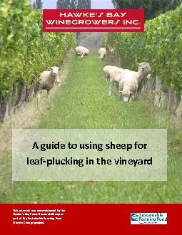 Using sheep for leaf