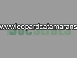 wwwleopardcatamarans