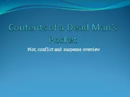Contents of a Dead Man’s Pocket