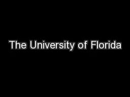 The University of Florida