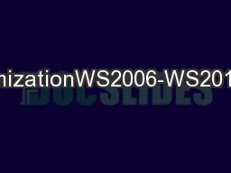 TeachingWS2013ConvexOptimizationWS2006-WS2013ImageProcessingandPattern