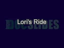 Lori's Ride