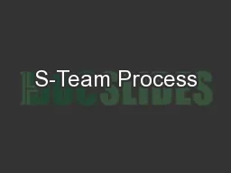 S-Team Process