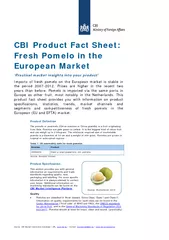 Source: CBI Market Information Database 