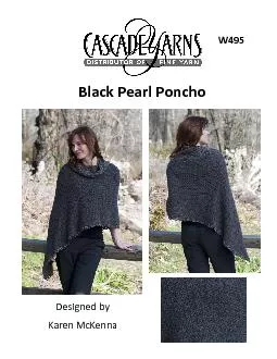 Black Pearl Poncho