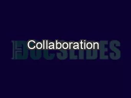 Collaboration & Team Science
