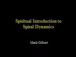 Spiritual Introduction to