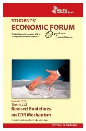 A monthly publication from South Indian Bank To kindle interest in economic affairs