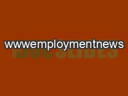 wwwemploymentnews
