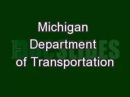 Michigan Department of Transportation