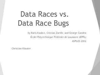 Data Races vs.