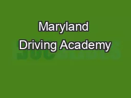 Maryland Driving Academy