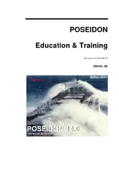 POSEIDONEducation & TrainingRevision 14 2014-08-29 DNVGL SE