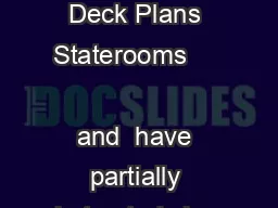 Celebrity Constellation Deck Plans Staterooms                             and  have partially