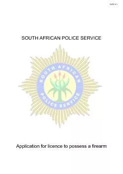 SOUTH AFRICAN POLICE SERVICE