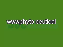 wwwphyto ceutical