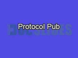 Protocol Pub