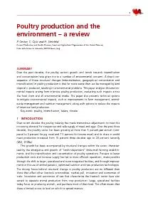environment – a review