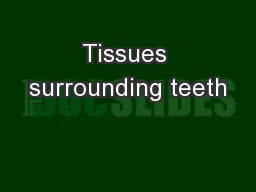 Tissues surrounding teeth